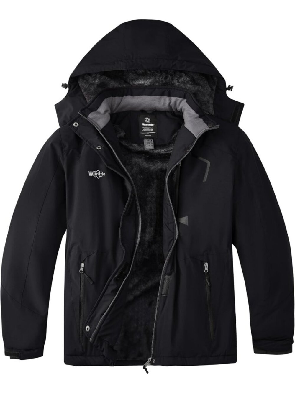Plus Size Waterproof Ski Jacket for Women | Winter Snow Coat with Hood
